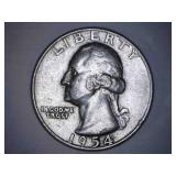 1954 Washington Quarter