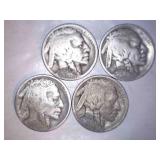 Buffalo Nickles (4)