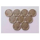 1937 Buffalo Nickles (6/9)