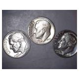 1946 Roosevelt Dimes (3)