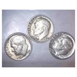 1963-D Roosevelt Dimes (2/3)