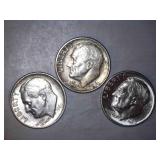 1960-D Roosevelt Dimes (1/3)