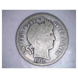 1915 Barber Dime