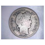 1914 Barber Dime