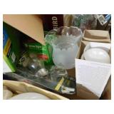 Light Bulbs, Lights various (2 boxes)