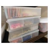 Craft Supplies, various (1 row)