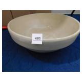 Earthenware Striped Bowl, 12'