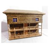 Handcrafted Log Cabin w/ Removable Roof