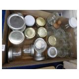 Jars, mostly small (1 box)