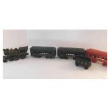 Cast Iron Train, 5 pieces