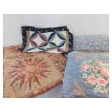 Handcrafted Lap Quilts (2), Doll Quilt