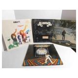 Record Albums - (4) ABBA, John Denver, Alabama,