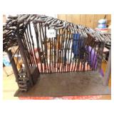Wood Stable for Nativity Scene