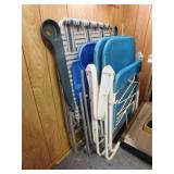 Lawn Chairs - 3 different styles (4)