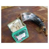 Powder Horn, Wild Hog Tusks