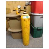 Helium Tank w/ Gauge