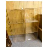 Lucite Storage Units/Shelves (2)