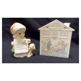 Precious Moments "You Light Up My Holly-Days" and