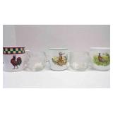 Country Morning Rooster Coffee Mug, Bavaria