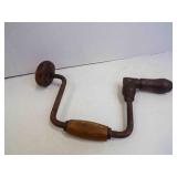 Antique Woodworking Brace Drill