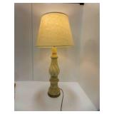 Farmhouse Living Room Table Lamp Powers ON