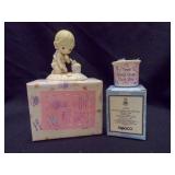 Precious Moments "His Little Treasure" and
