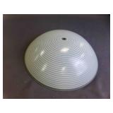 Vintage Ceiling Light Shade, Striped or Ribbed