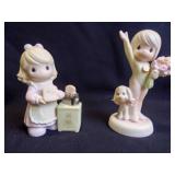 Precious Moments "God Bless You w/Bouquets