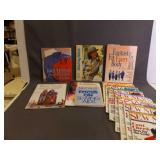 8 Copies of Sew News, 4 Books of Patterns and