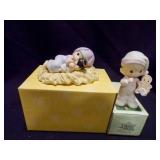 Precious Moments "Mary Had A Little Lamb" and