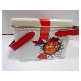 Vintage 1978 Garfield Storage Tin Can