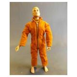 1964 Hasbro G.I. Joe Pilot Action Figure in Orange