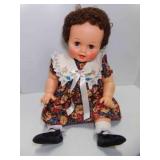Vintage IDEAL 25" Tall Baby Doll w/Sleepy Eyes