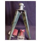 Christmas Tree Stand and Vinyl Brick Walkway