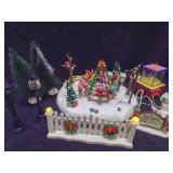 Lemax Merry-Go-Round Christmas Scene (NO POWER)