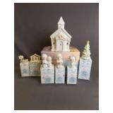 Precious Moments "Sugar Town" Chapel Porcelain