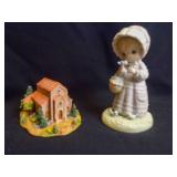 Precious Moments "Chapel" and "The Lord Will