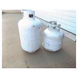 2 Propane Tanks