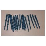 Curly Christmas Ornaments