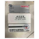 40 cal. Ammo