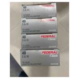 Federal 40 S&W ammo