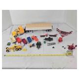 Model tractor/trailer, road grader, farm implement