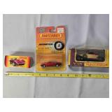 3 Die-cast metal replica vehicles