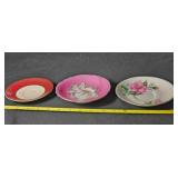 Three Teacups; Salem Aristocrat 24K Gold trim