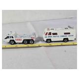 2 Matchbox NASA die-cast vehicles