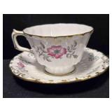 Teacup & Saucer; Fine Bone China