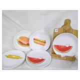 11 Melmac Type Plates, Dolly Parton Recipe