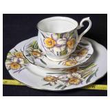 Royal Albert Teacup & Saucer and Plate; Bone China