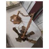 Victorian Style, Hard-Wired Lamp