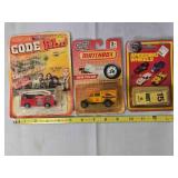 3 Die-cast metal replica vehicles